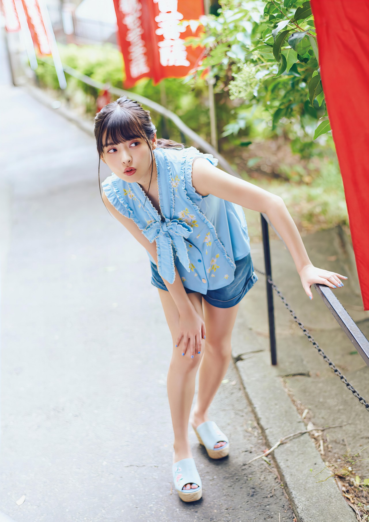 Sumire Uesaka 上坂すみれ, 写真集 「すみぺのフラッシュバック　マイライフ」 Set.01